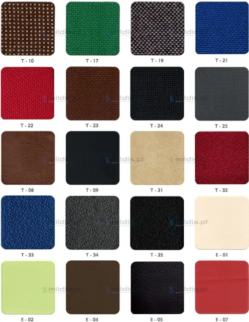 kulik system wzornik kolorów